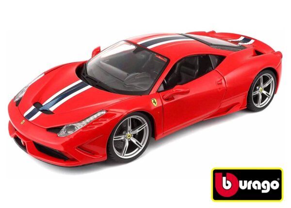 Bburago 1:18 Ferrari 458 Speciale Ferrari Race-Play Red