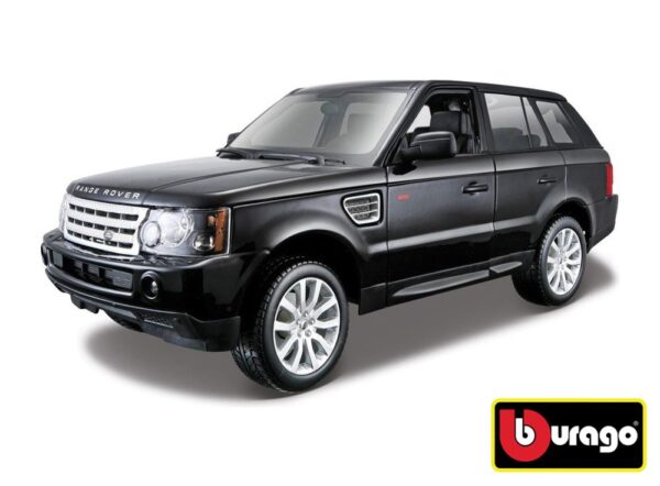 Bburago 1:18 Range Rover Sport Black, Bburago, W007258