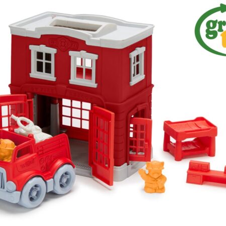 Hasičská stanica s autíčkom, Green Toys, W009294