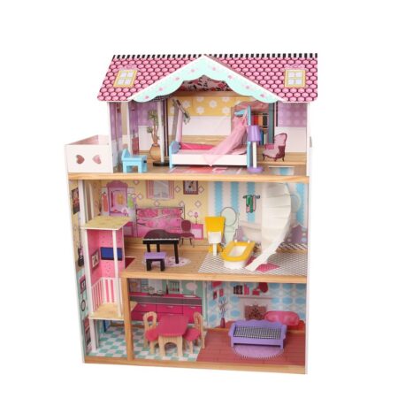 Drevený domček pre bábiky 82x30x110 cm, W007592